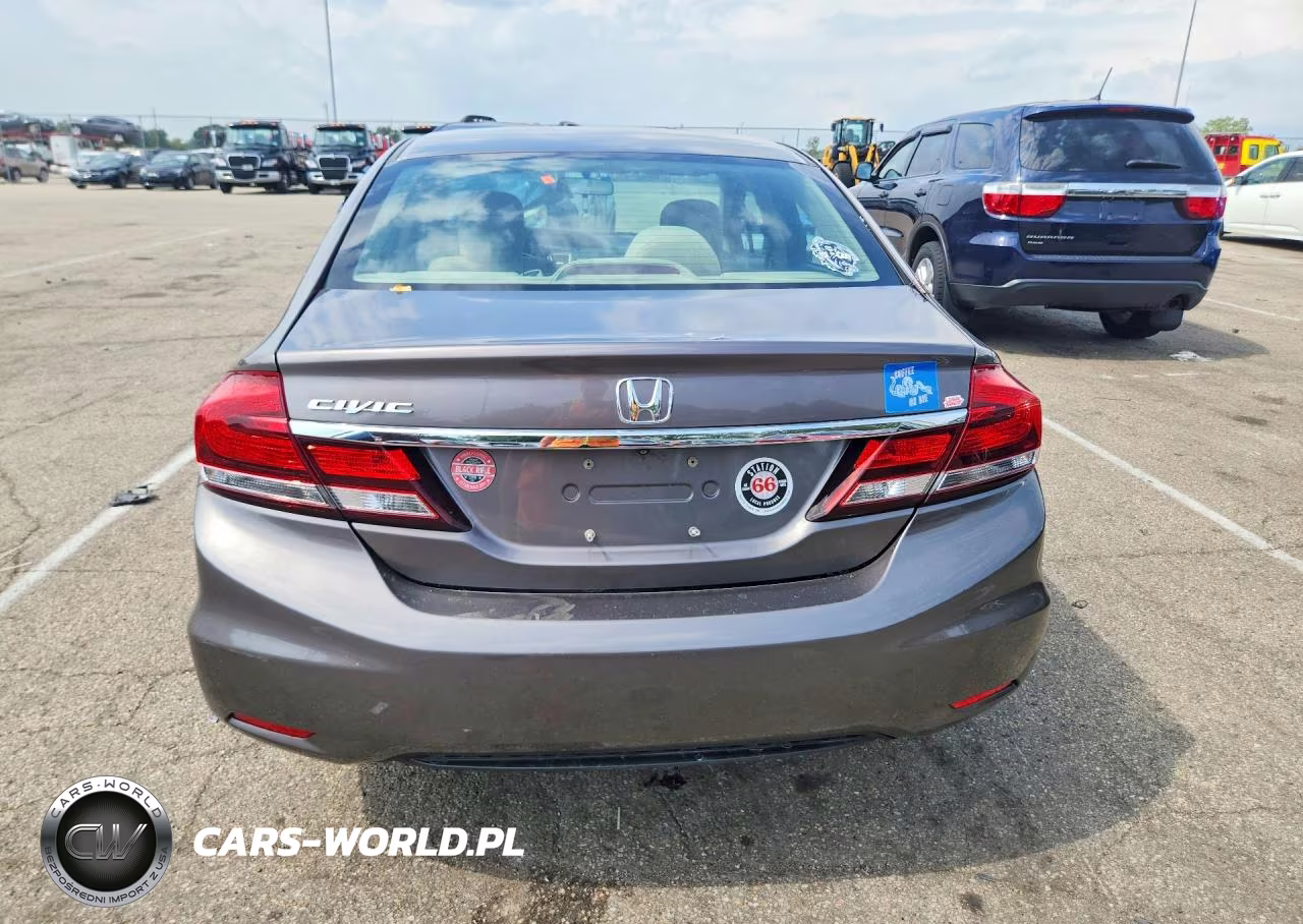 2013 Honda Civic Lx VIN:19XFB2F5XDE023396 - 6