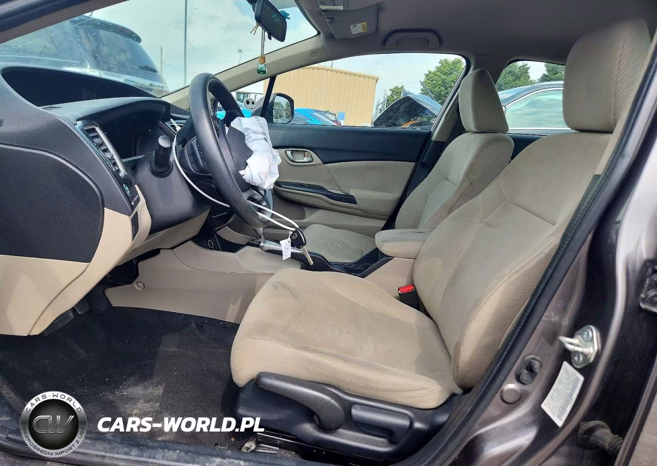 2013 Honda Civic Lx VIN:19XFB2F5XDE023396 - 7