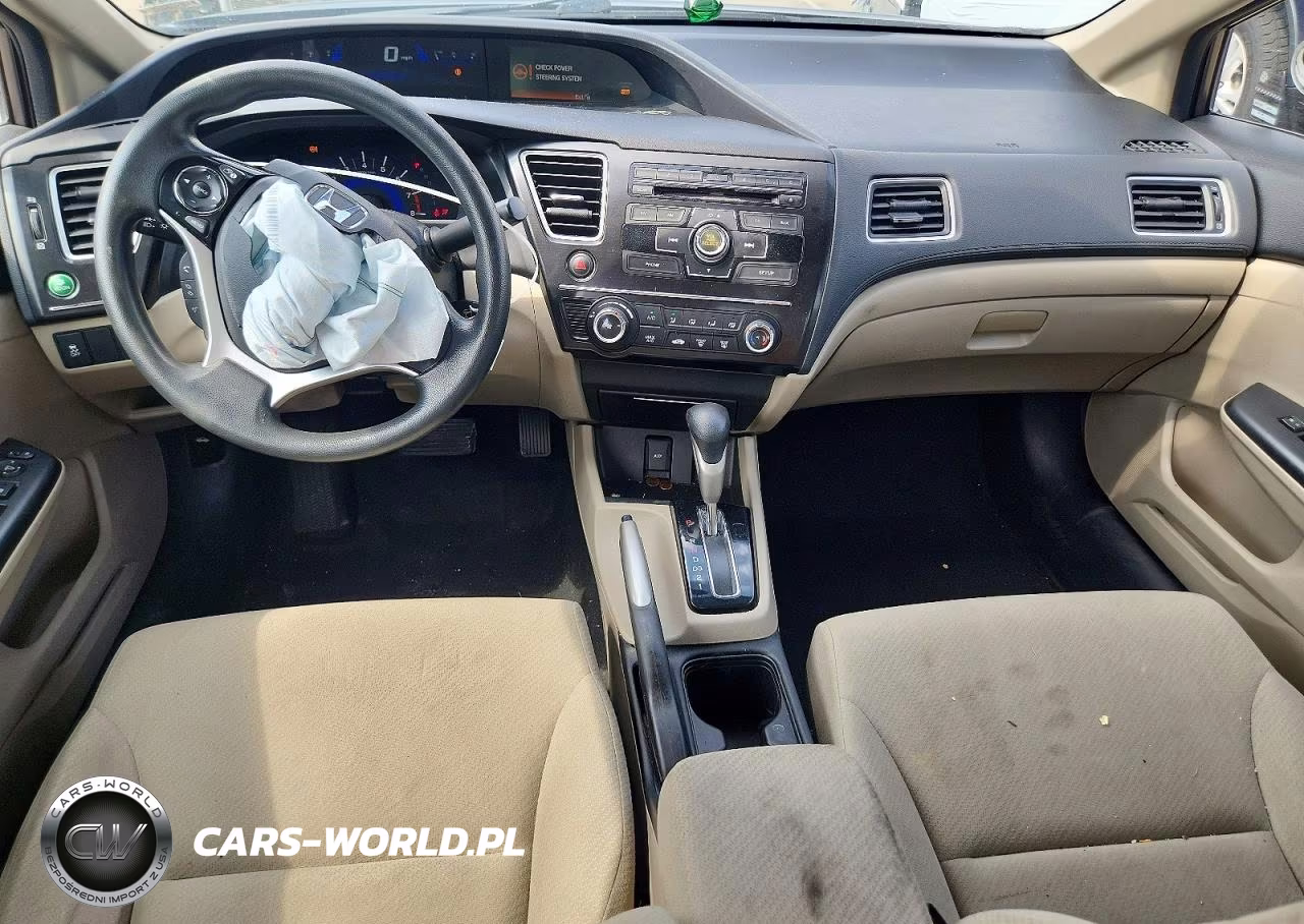 2013 Honda Civic Lx VIN:19XFB2F5XDE023396 - 8