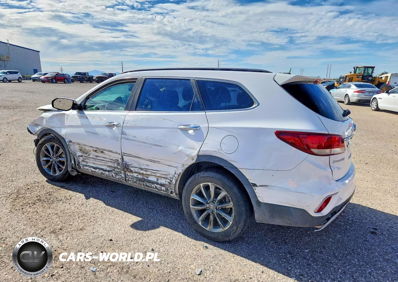 2017 Hyundai Santa Fe Se VIN:KM8SN4HF0HU197097 - 2
