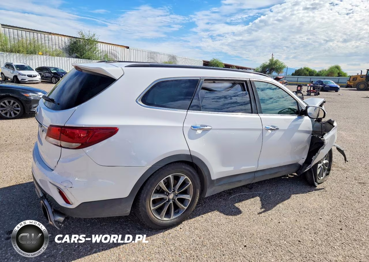 2017 Hyundai Santa Fe Se VIN:KM8SN4HF0HU197097 - 3