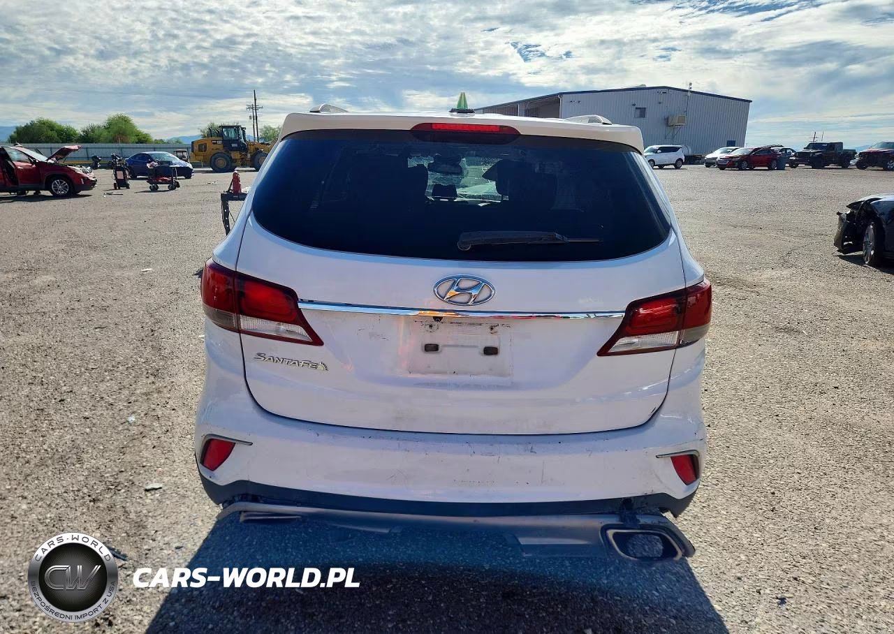 2017 Hyundai Santa Fe Se VIN:KM8SN4HF0HU197097 - 6