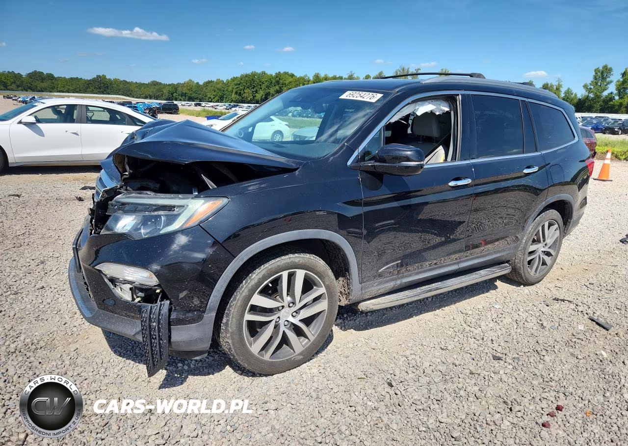 2017 Honda Pilot Elite VIN:5FNYF6H04HB001139 - 1