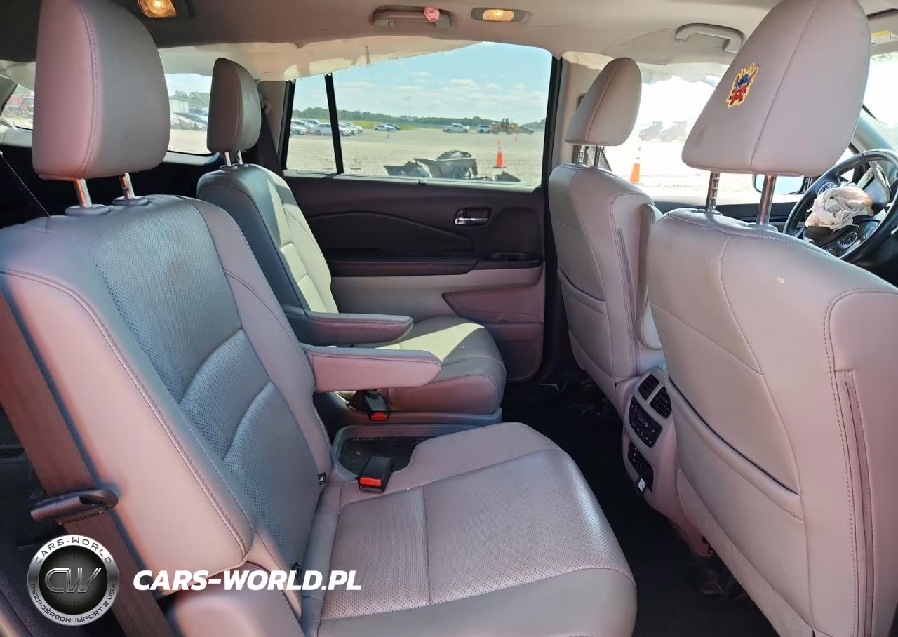 2017 Honda Pilot Elite VIN:5FNYF6H04HB001139 - 11