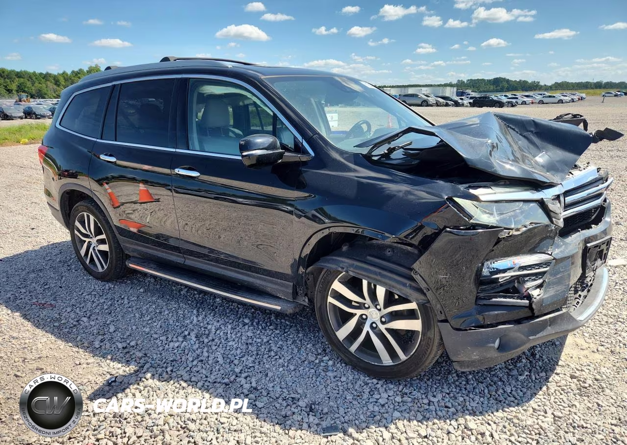 2017 Honda Pilot Elite VIN:5FNYF6H04HB001139 - 4