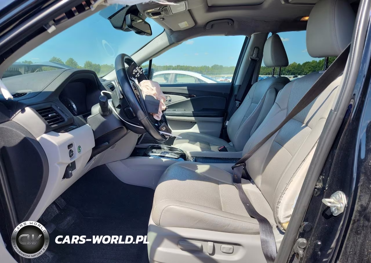 2017 Honda Pilot Elite VIN:5FNYF6H04HB001139 - 7