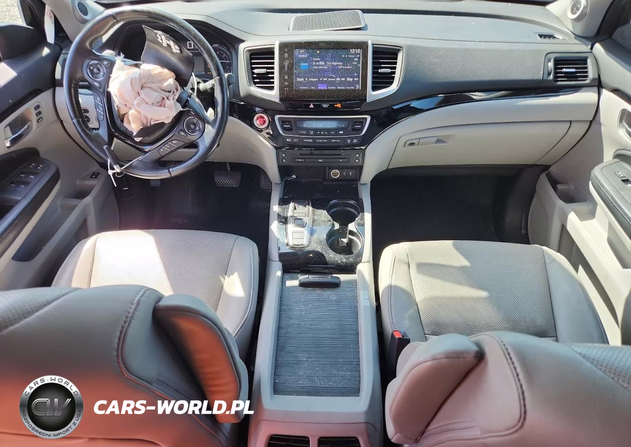 2017 Honda Pilot Elite VIN:5FNYF6H04HB001139 - 8