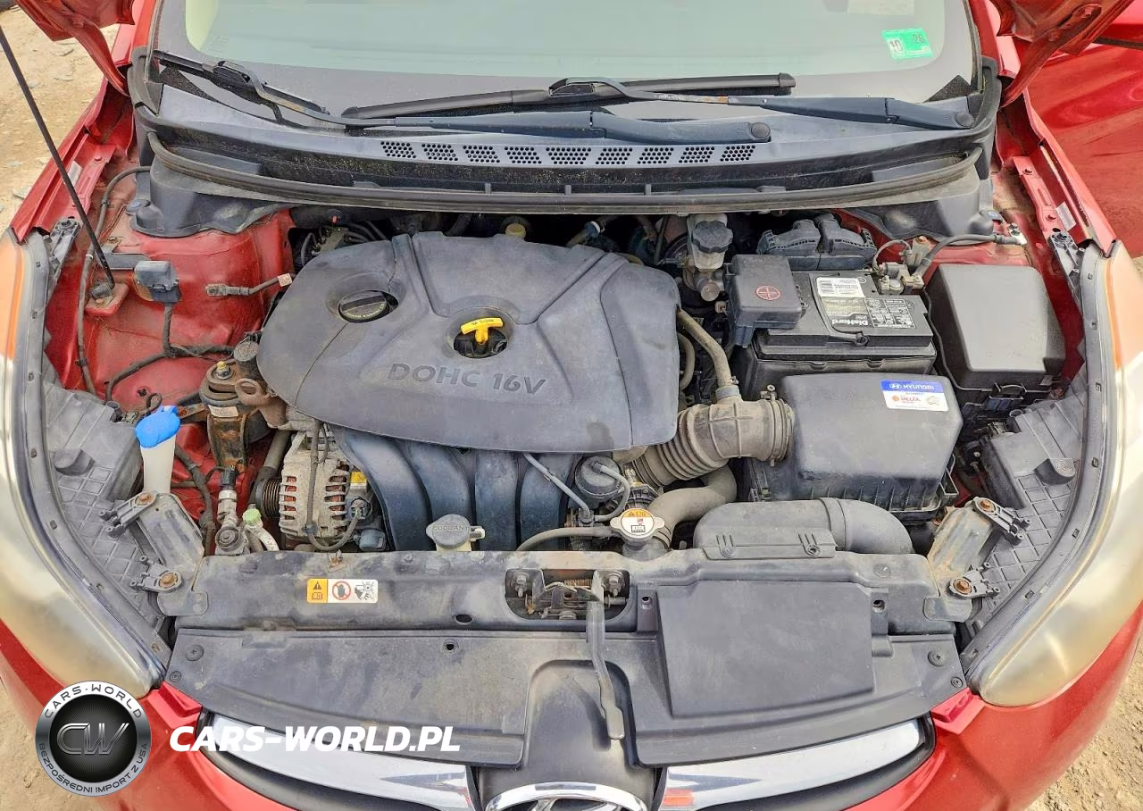 2012 Hyundai Elantra Gls VIN:KMHDH4AE0CU463499 - 11