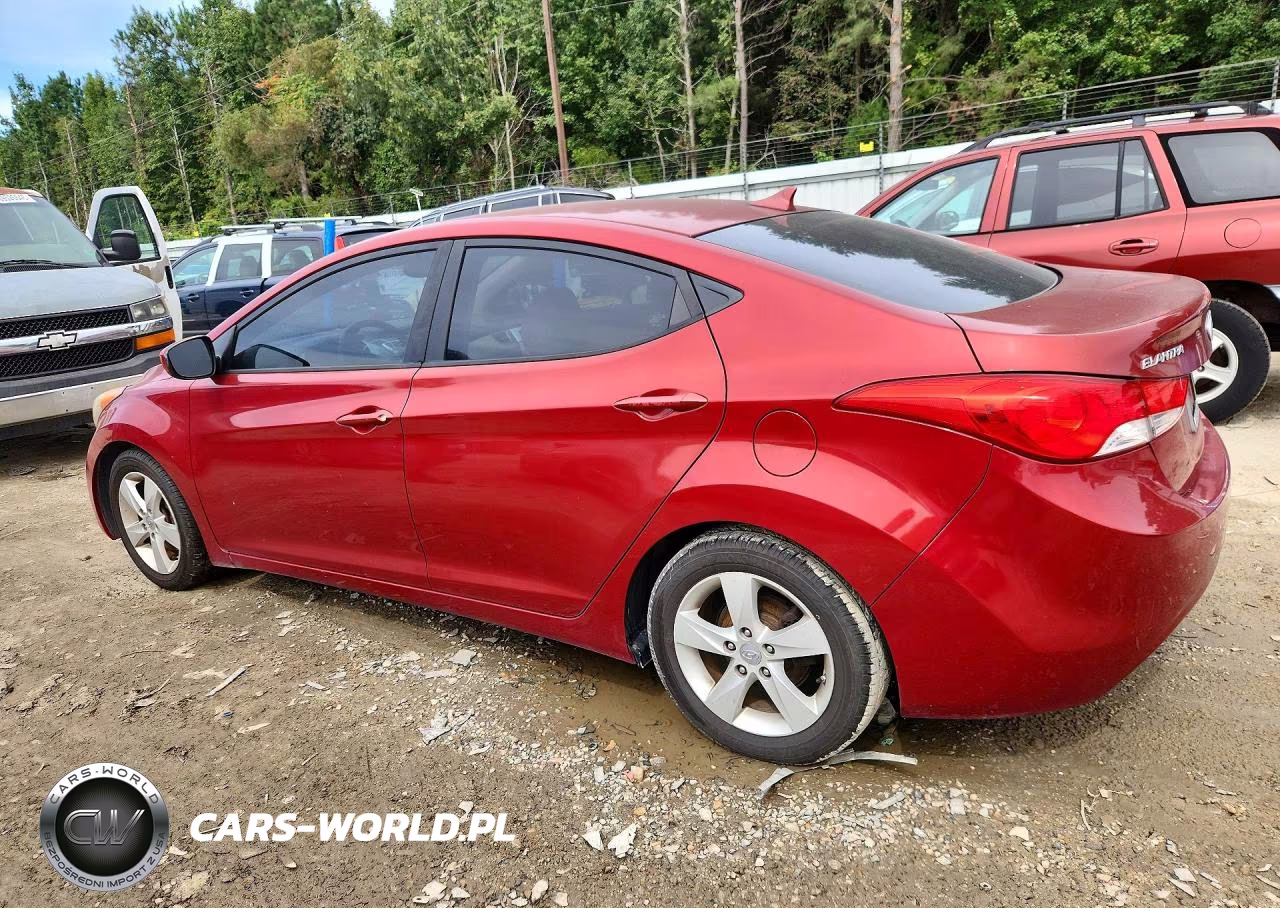 2012 Hyundai Elantra Gls VIN:KMHDH4AE0CU463499 - 2