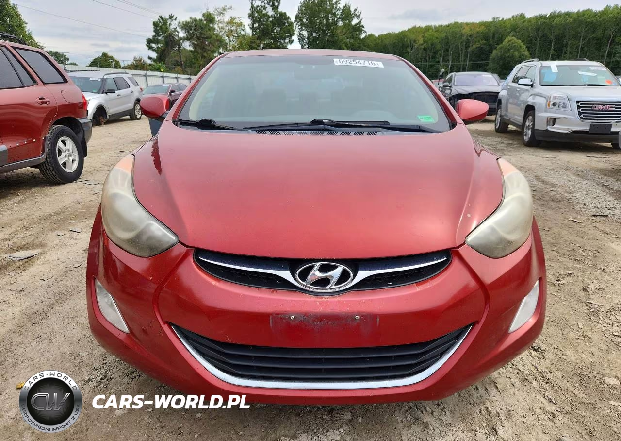 2012 Hyundai Elantra Gls VIN:KMHDH4AE0CU463499 - 5