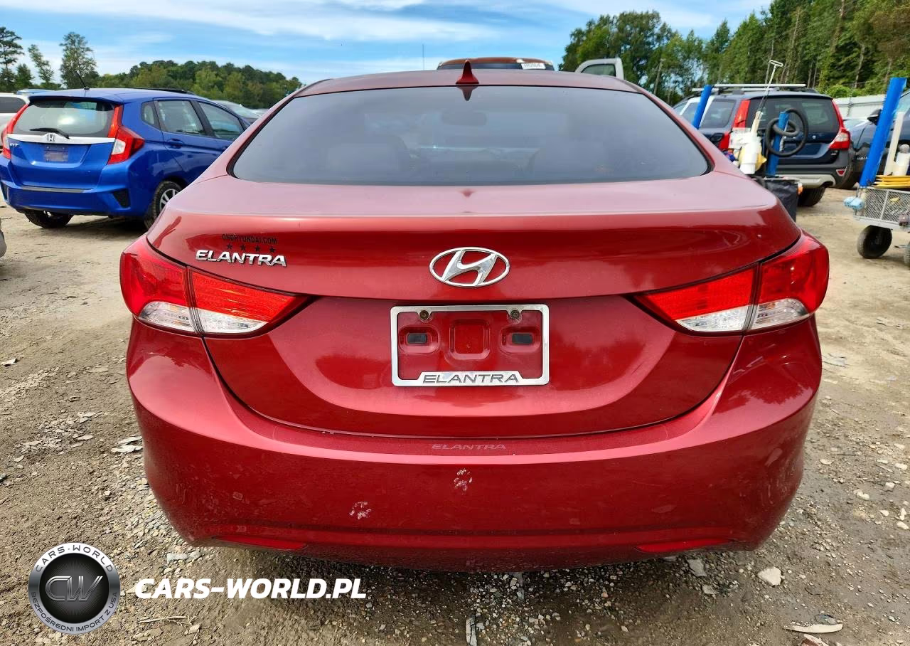2012 Hyundai Elantra Gls VIN:KMHDH4AE0CU463499 - 6