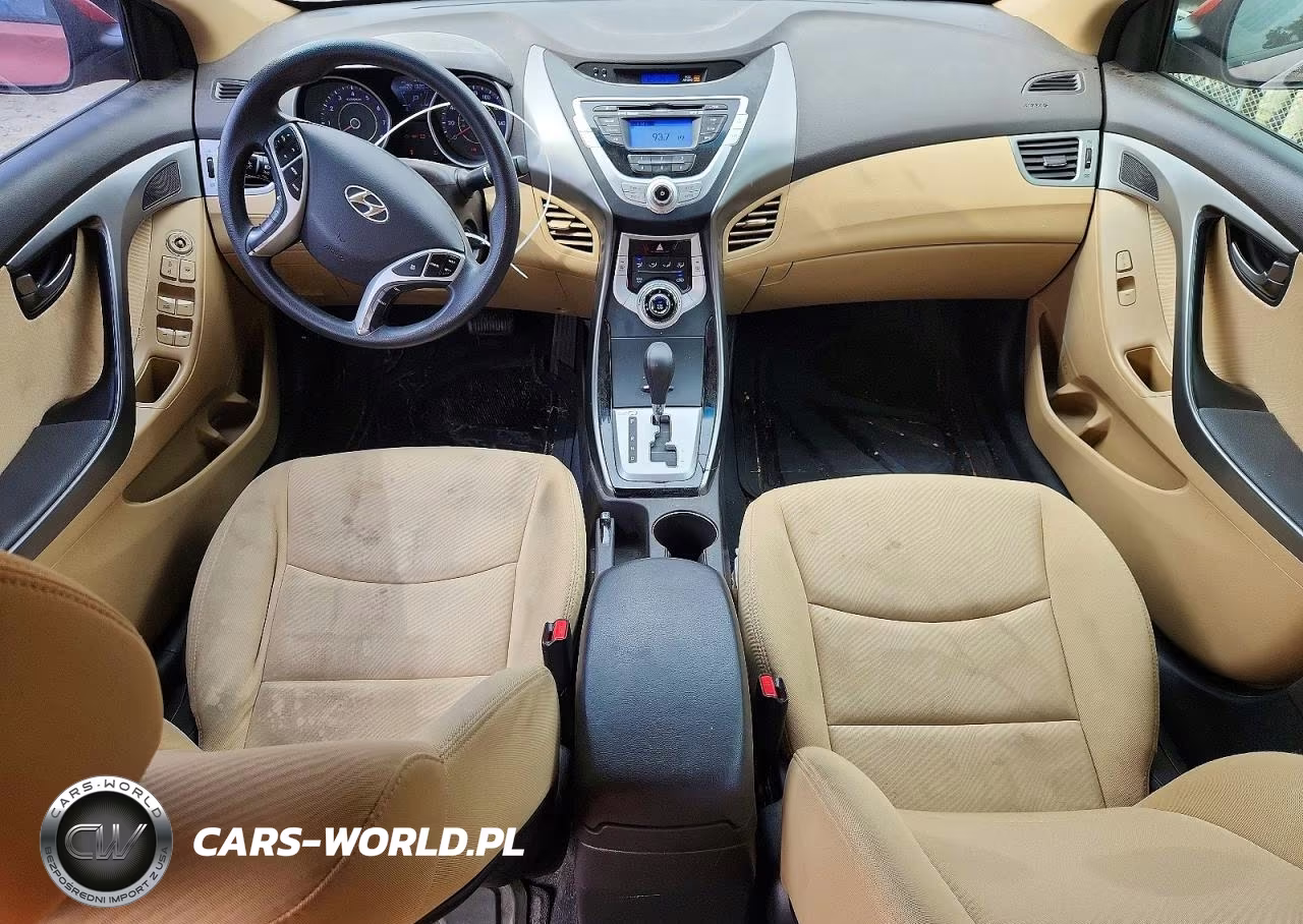2012 Hyundai Elantra Gls VIN:KMHDH4AE0CU463499 - 8