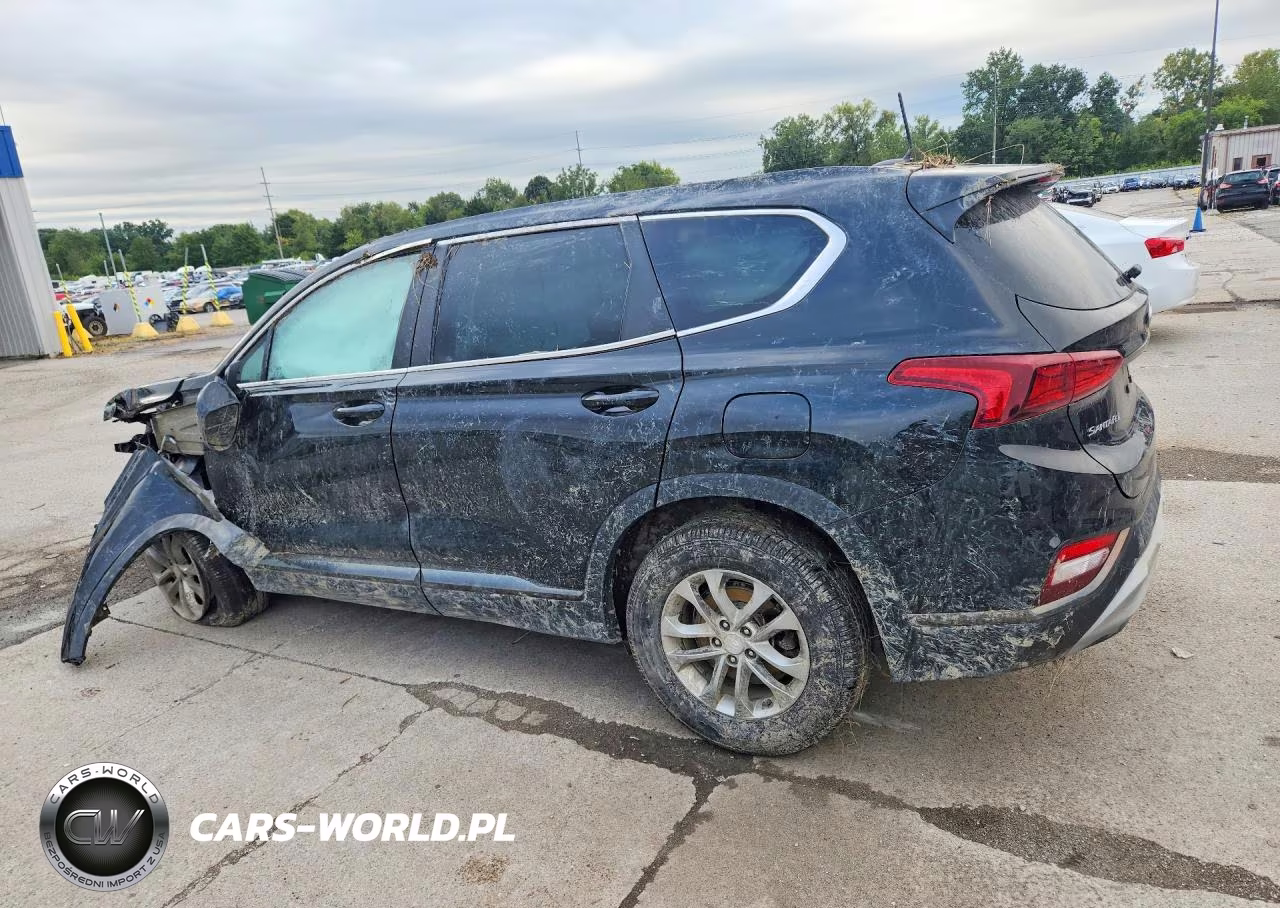 2019 Hyundai Santa Fe Se VIN:5NMS23AD2KH122240 - 2