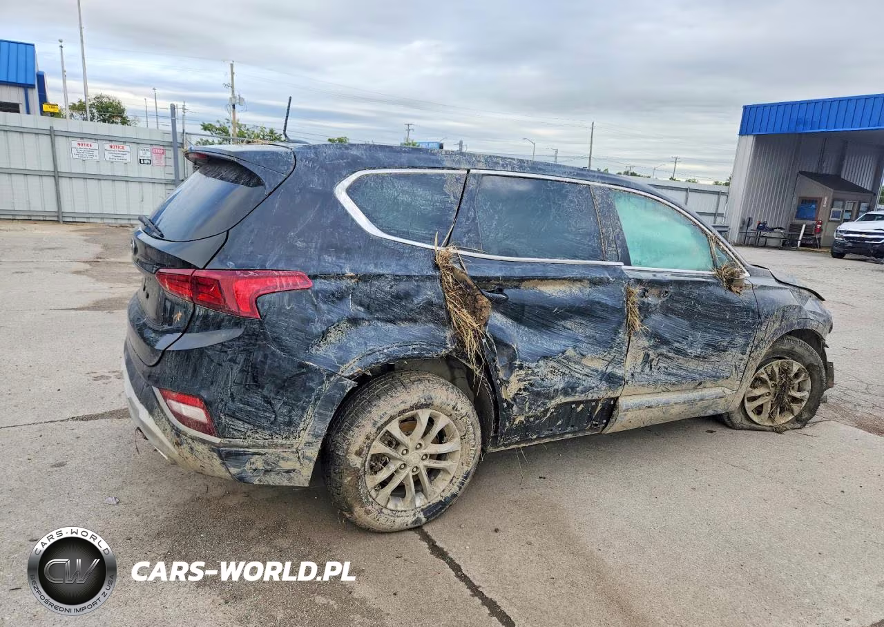 2019 Hyundai Santa Fe Se VIN:5NMS23AD2KH122240 - 3