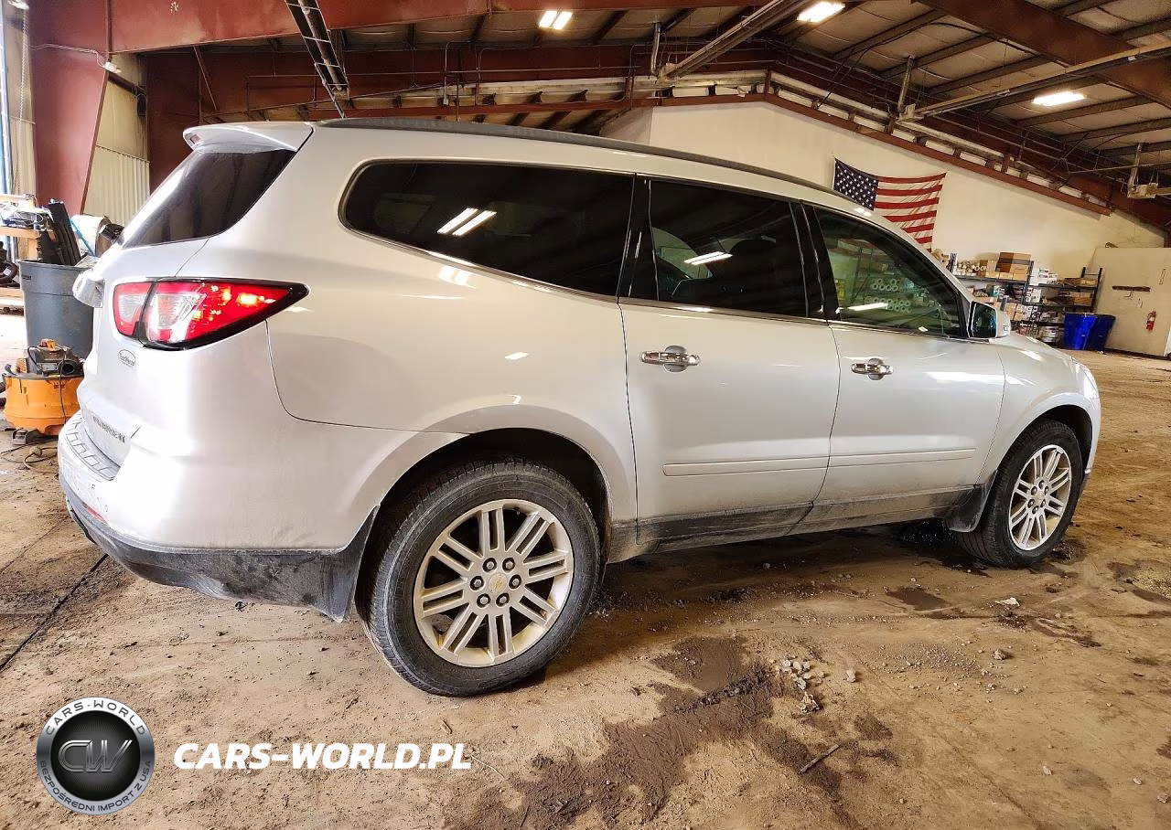 2015 Chevrolet Traverse Lt VIN:1GNKRGKD9FJ372549 - 3