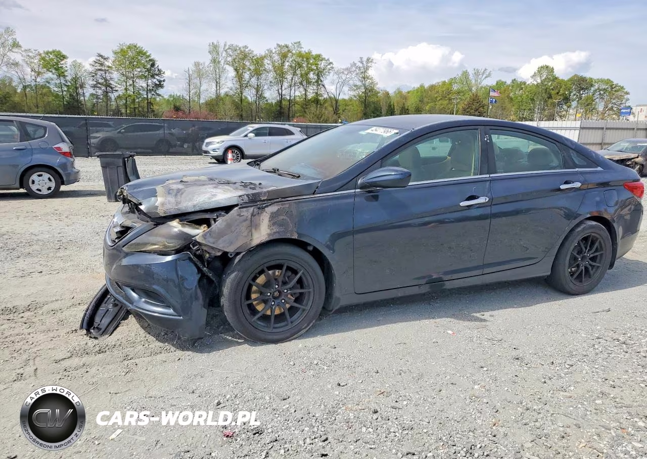 2012 Hyundai Sonata Gls VIN:5NPEB4AC0CH418128 - 1