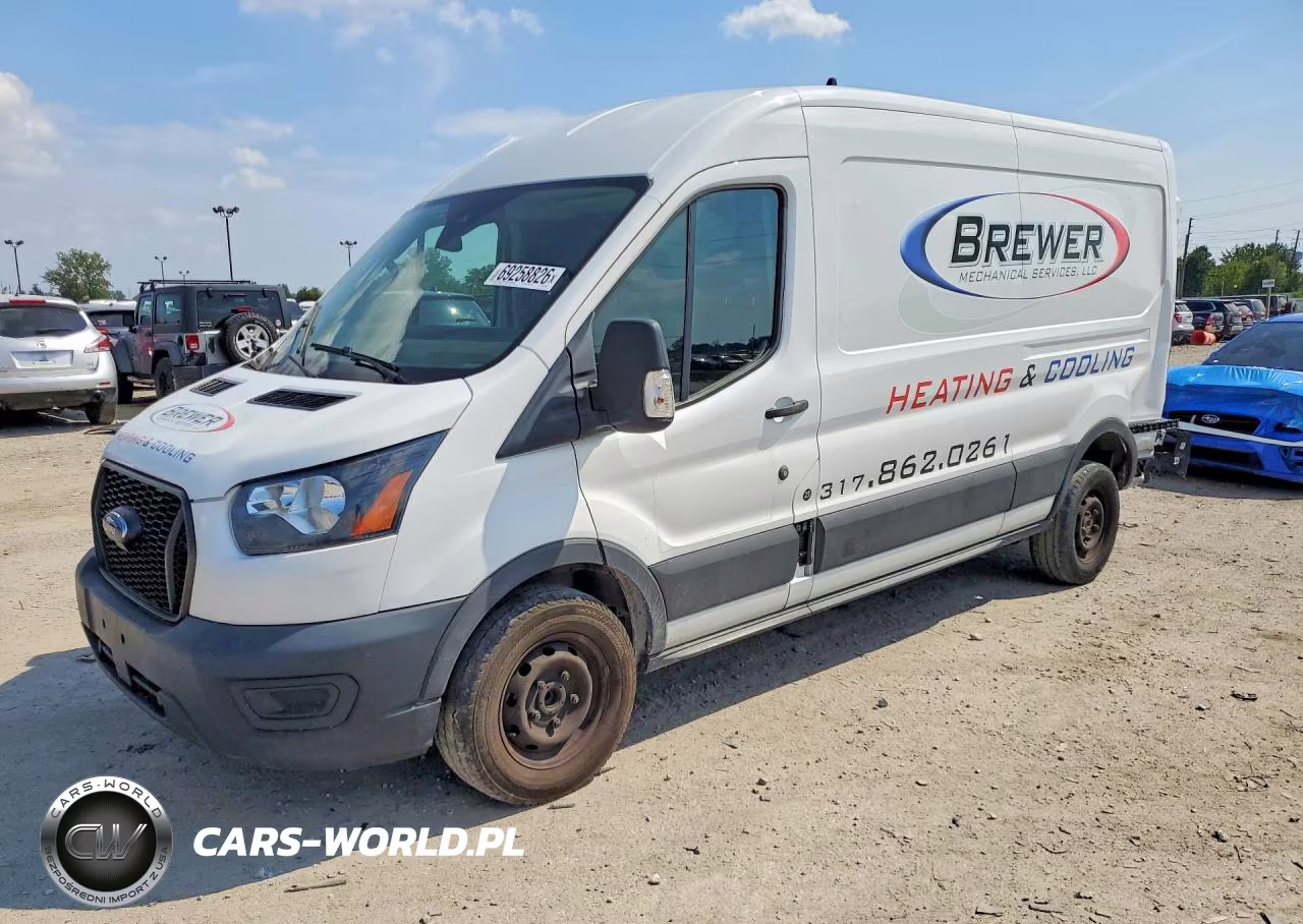 2021 Ford Transit T-250 Delivery Van VIN:1FTBR1C81MKA23304 - 1