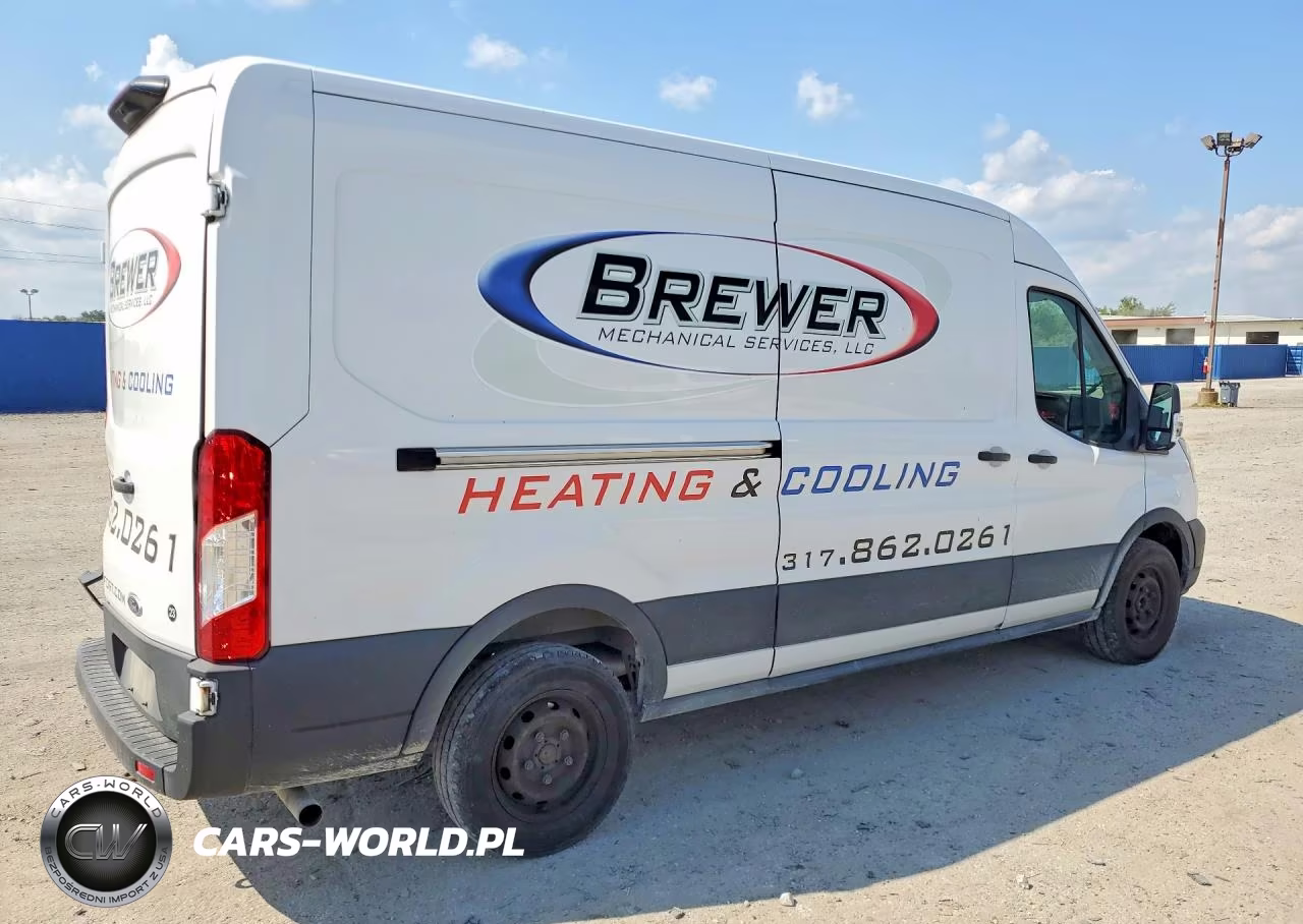 2021 Ford Transit T-250 Delivery Van VIN:1FTBR1C81MKA23304 - 3
