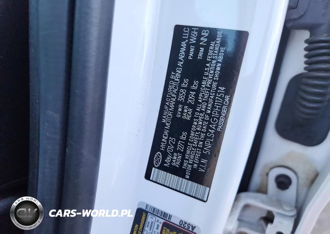 2023 Hyundai Elantra Sel VIN:5NPLS4AG1PH117514 - 12