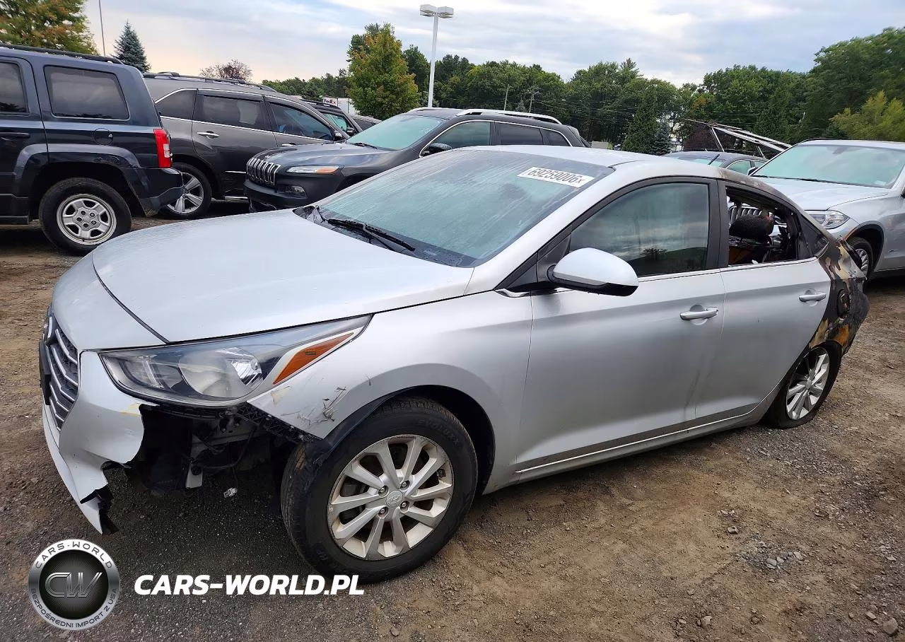2019 Hyundai Accent Sel VIN:3KPC24A33KE066320 - 1