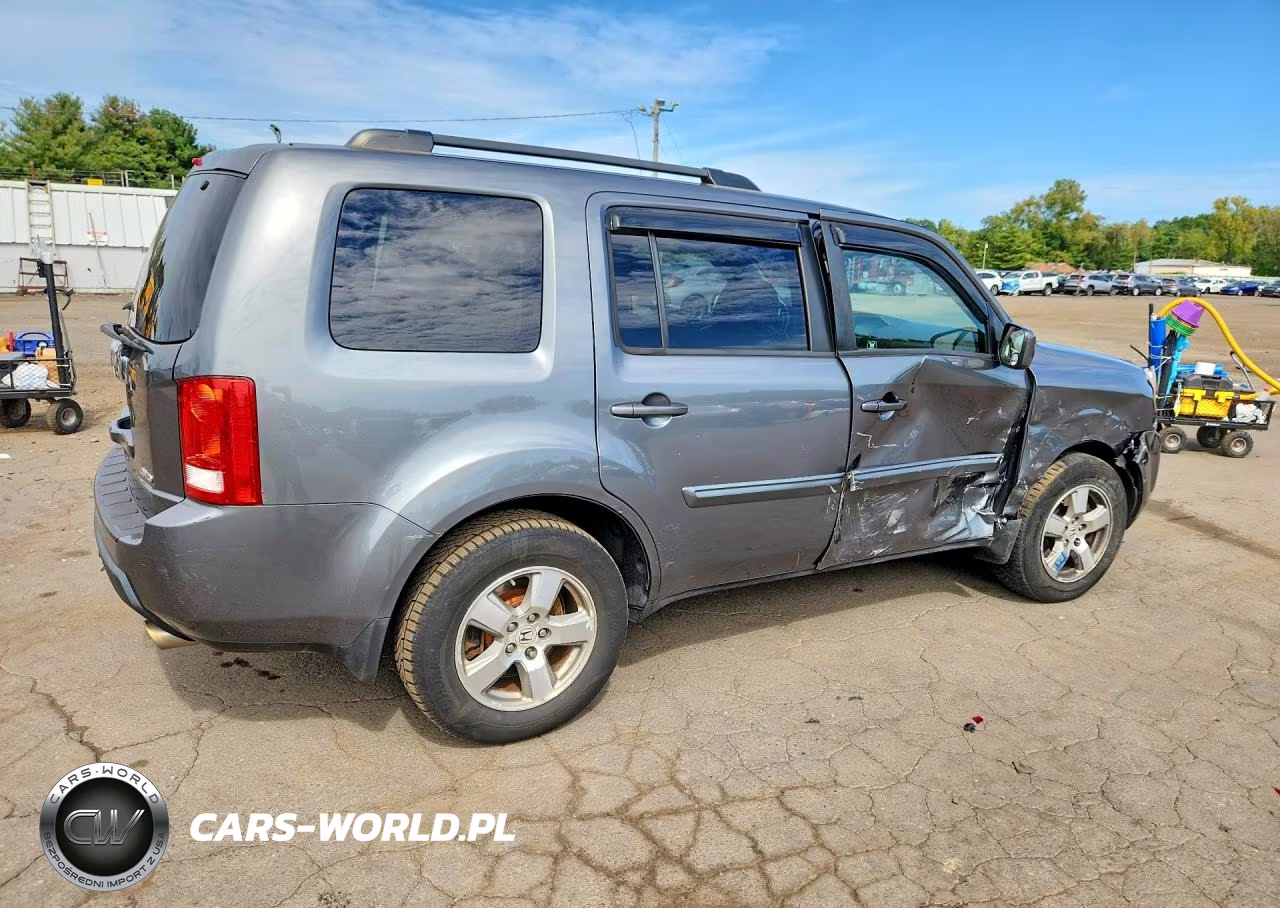 2011 Honda Pilot Exln VIN:5FNYF4H79BB094104 - 3