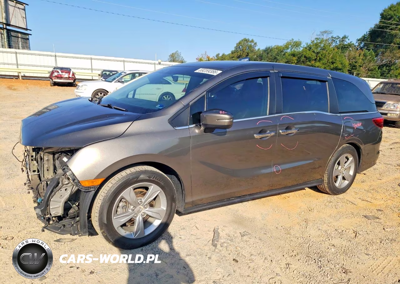 2018 Honda Odyssey Exl VIN:5FNRL6H75JB012182 - 1
