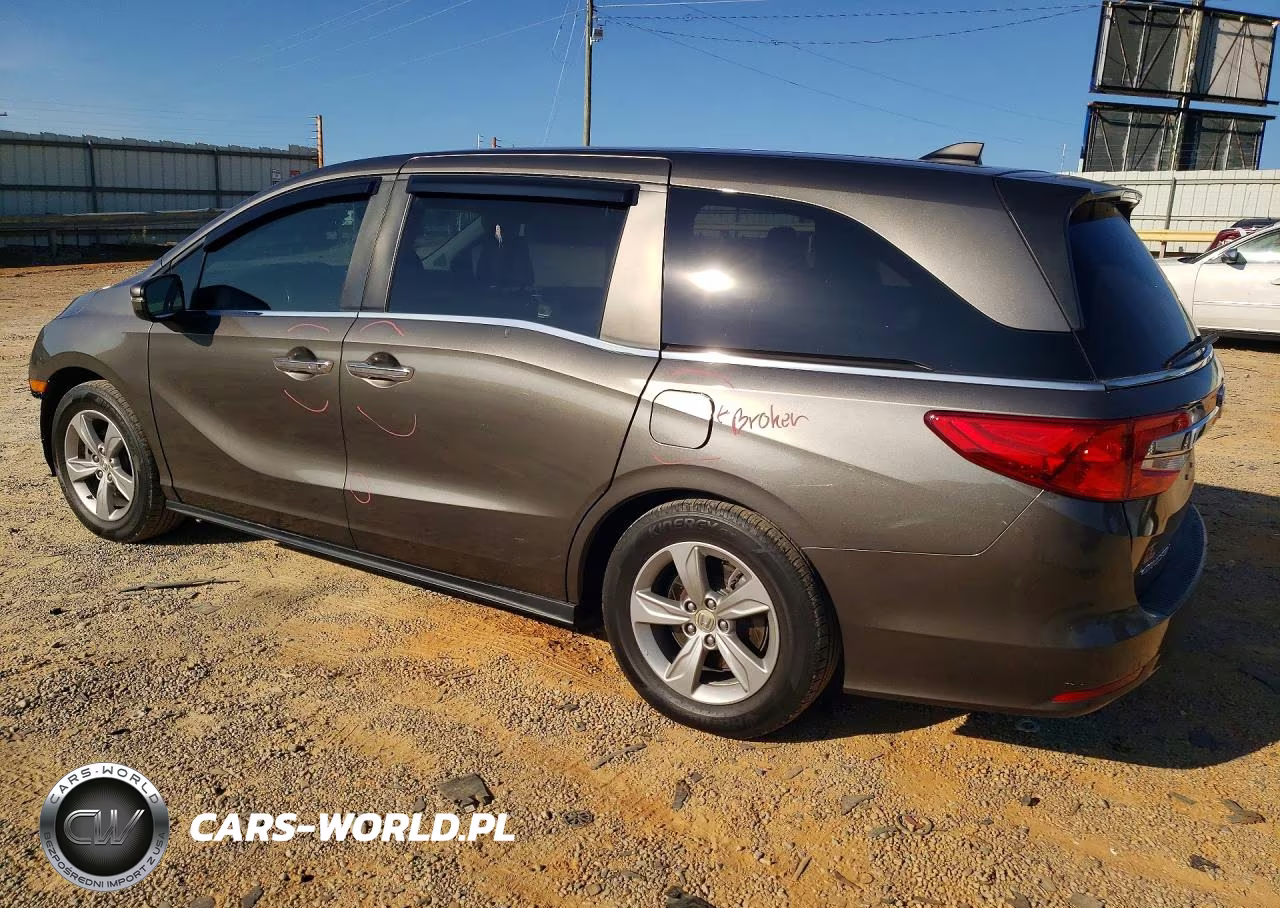 2018 Honda Odyssey Exl VIN:5FNRL6H75JB012182 - 2