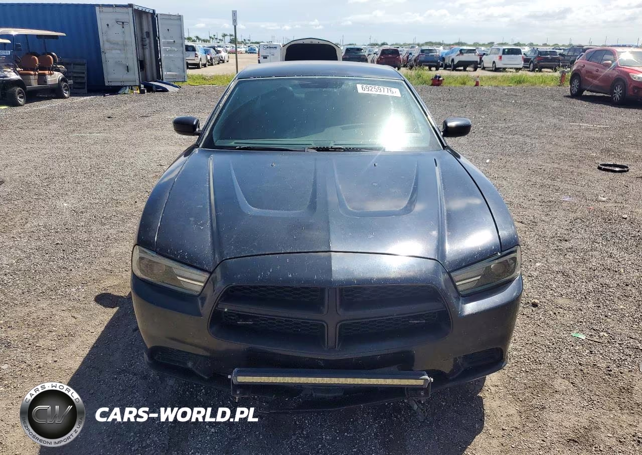 2011 Dodge Charger Police VIN:2B3CL1CT0BH540352 - 5