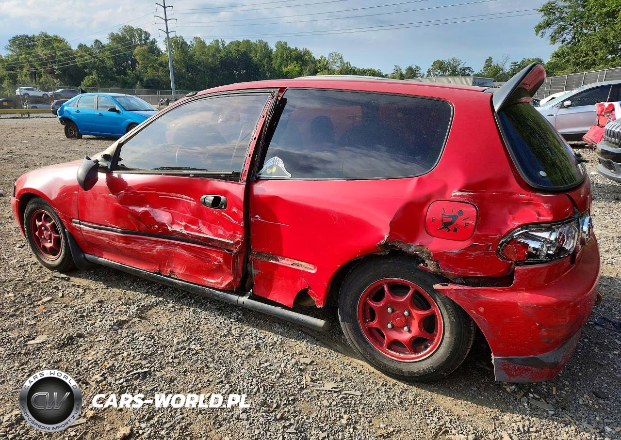 1994 Honda Civic Vx VIN:2HGEH2371RH502075 - 2