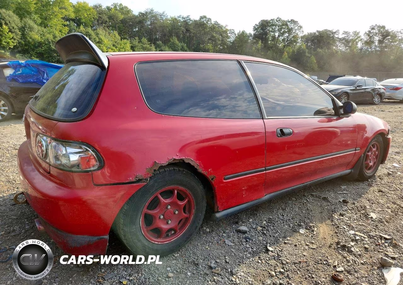 1994 Honda Civic Vx VIN:2HGEH2371RH502075 - 3