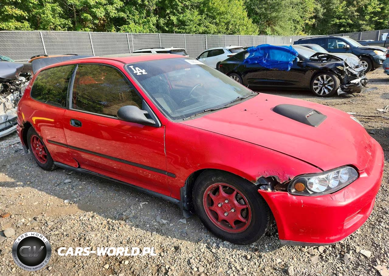 1994 Honda Civic Vx VIN:2HGEH2371RH502075 - 4
