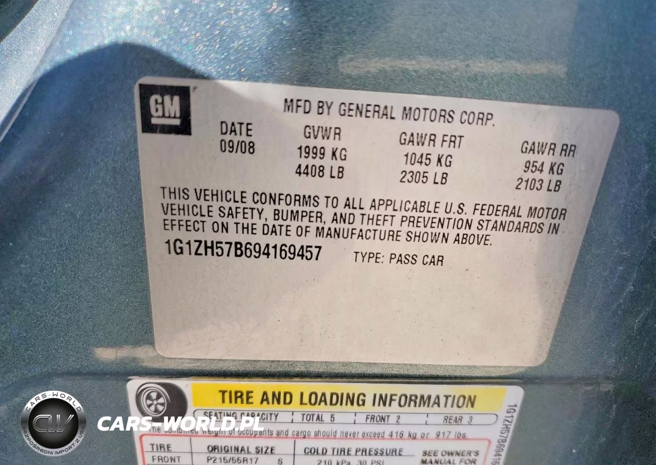 2009 Chevrolet Malibu 1Lt VIN:1G1ZH57B694169457 - 12