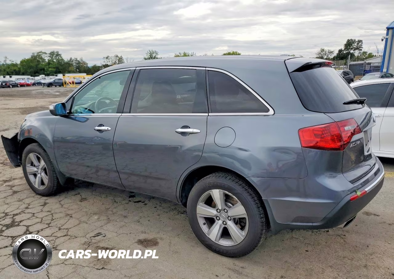 2012 Acura Mdx Technology VIN:2HNYD2H36CH535698 - 2