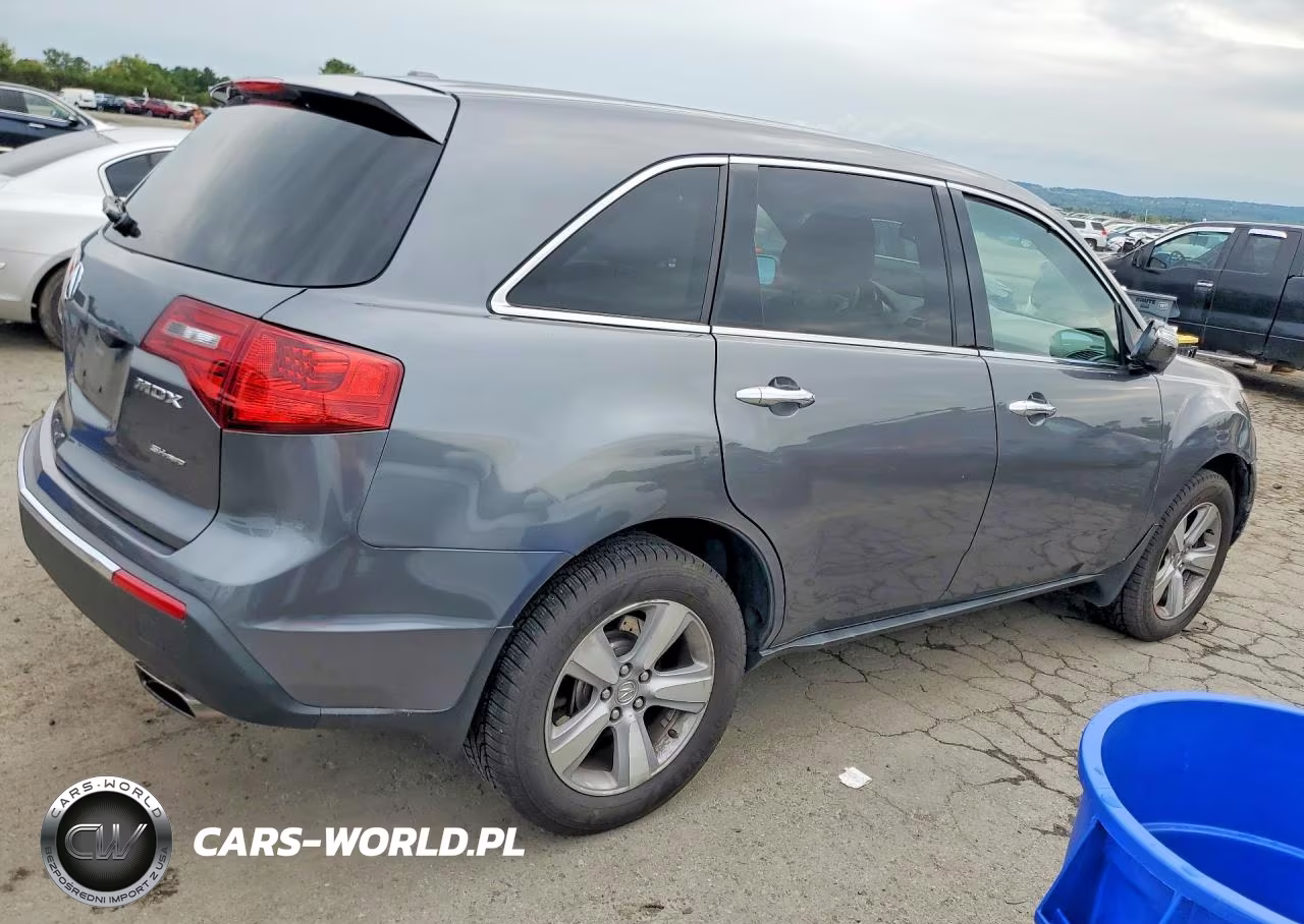 2012 Acura Mdx Technology VIN:2HNYD2H36CH535698 - 3