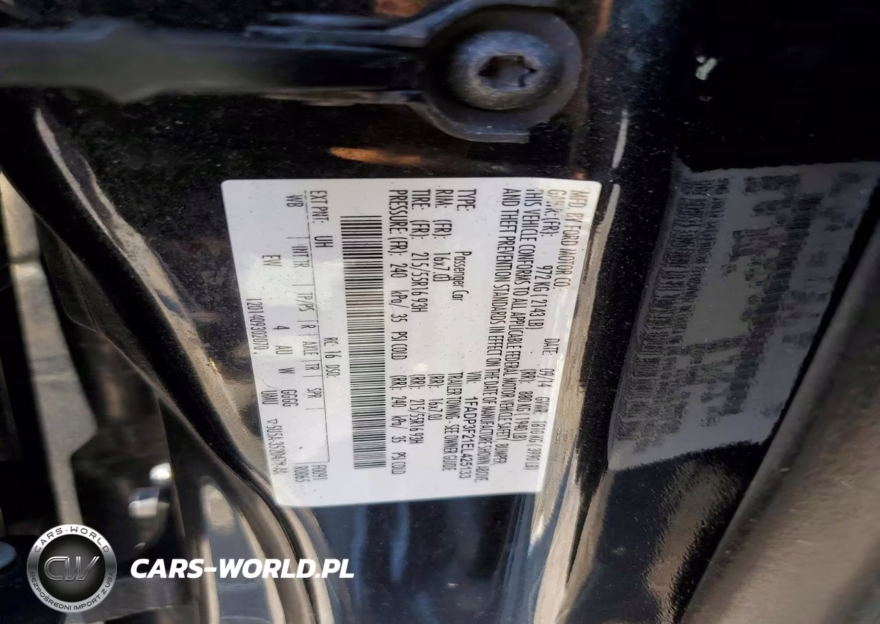 2014 Ford Focus Se VIN:1FADP3F21EL425133 - 12