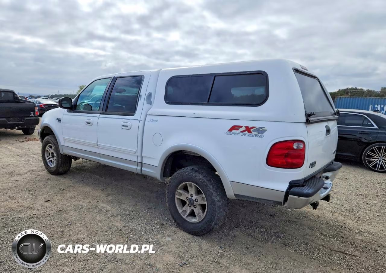 2002 Ford F150 Supercrew VIN:1FTRW08L72KB57827 - 2