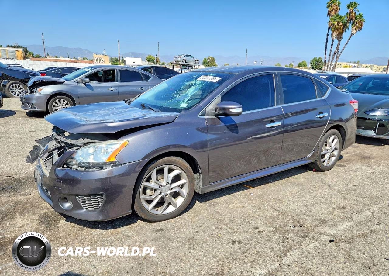 2015 Nissan Sentra Sr VIN:3N1AB7AP9FY222623 - 1
