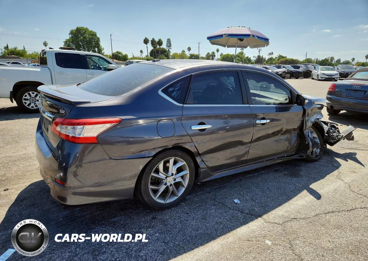 2015 Nissan Sentra Sr VIN:3N1AB7AP9FY222623 - 3