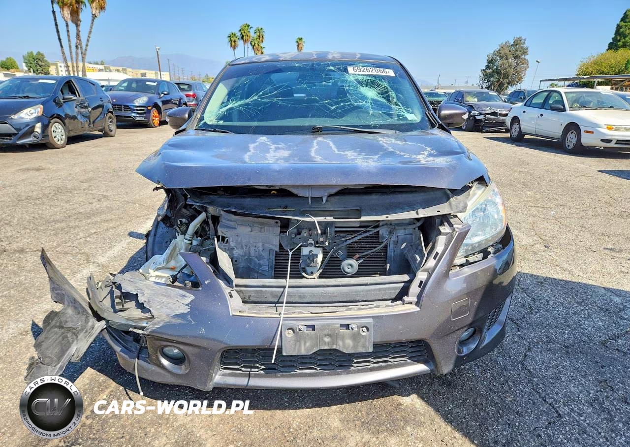 2015 Nissan Sentra Sr VIN:3N1AB7AP9FY222623 - 5