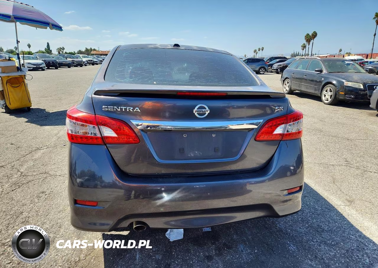 2015 Nissan Sentra Sr VIN:3N1AB7AP9FY222623 - 6