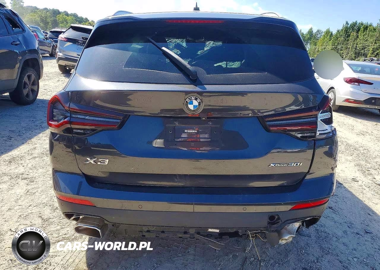 2022 BMW X3 xDrive30I VIN:5UX53DP06N9K69437 - 6