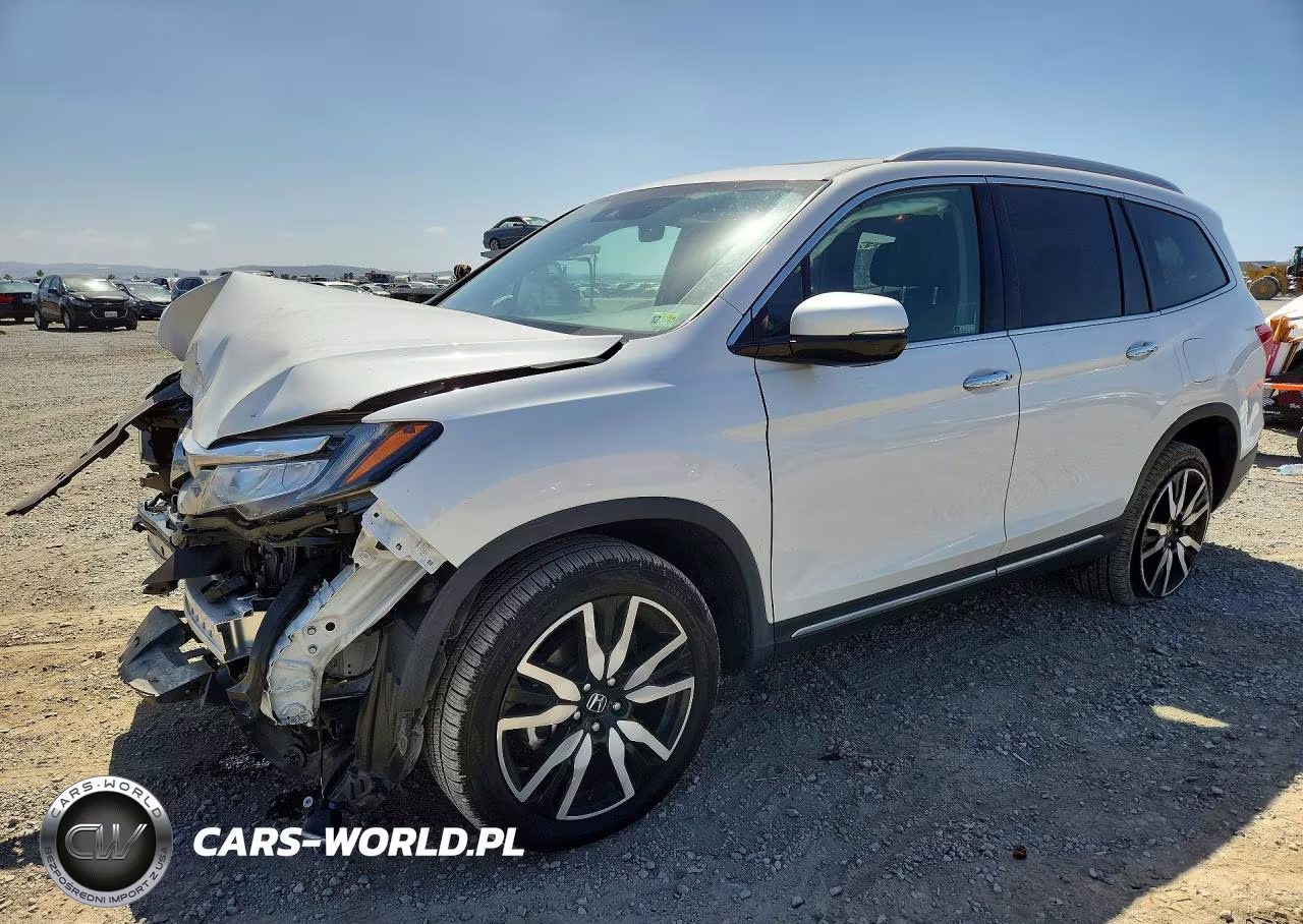 2022 Honda Pilot Elite VIN:5FNYF6H03NB083196 - 1