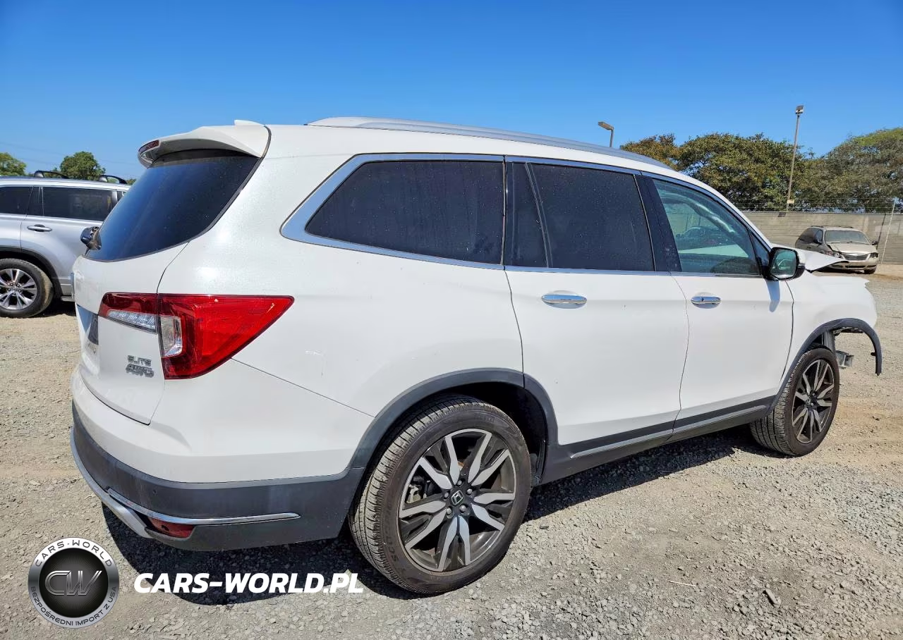 2022 Honda Pilot Elite VIN:5FNYF6H03NB083196 - 3