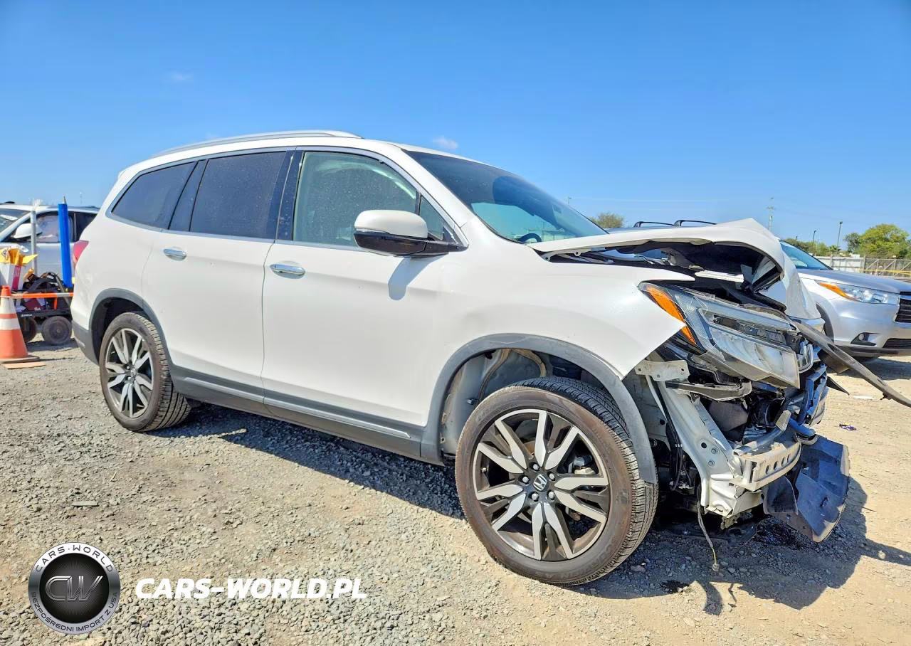 2022 Honda Pilot Elite VIN:5FNYF6H03NB083196 - 4