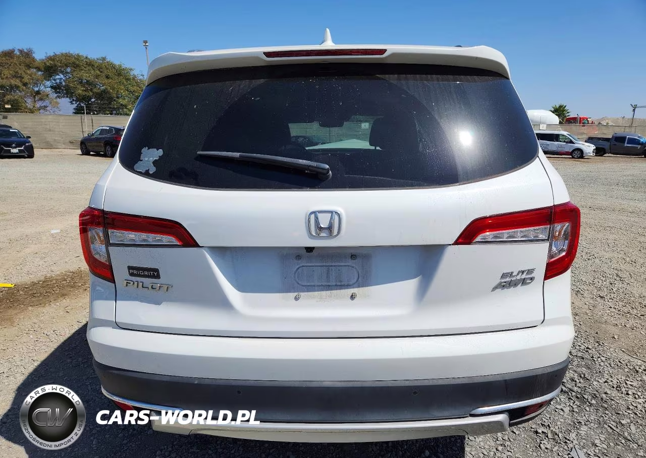 2022 Honda Pilot Elite VIN:5FNYF6H03NB083196 - 6