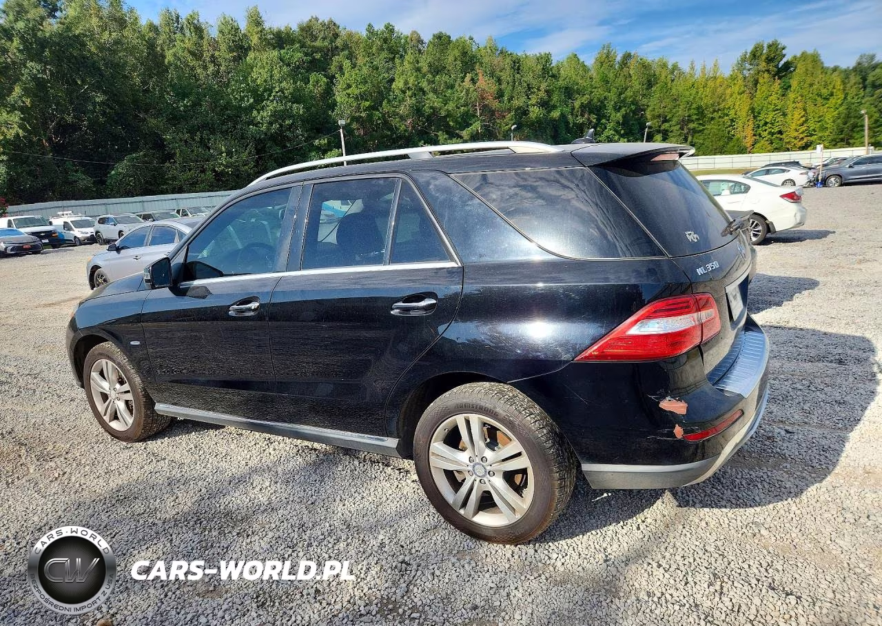2012 Mercedes-Benz Ml 350 4Matic VIN:4JGDA5HB8CA027491 - 2