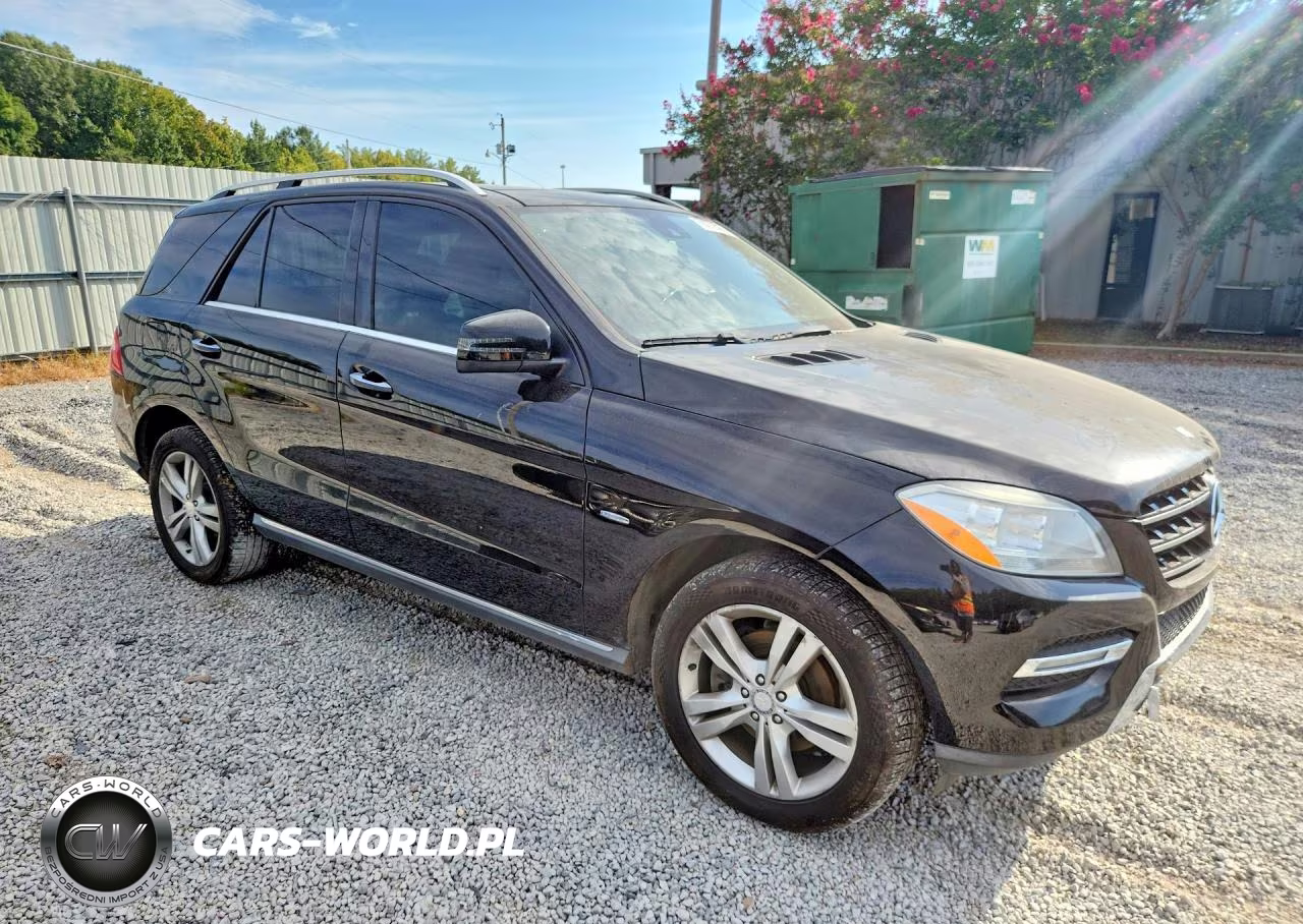 2012 Mercedes-Benz Ml 350 4Matic VIN:4JGDA5HB8CA027491 - 4