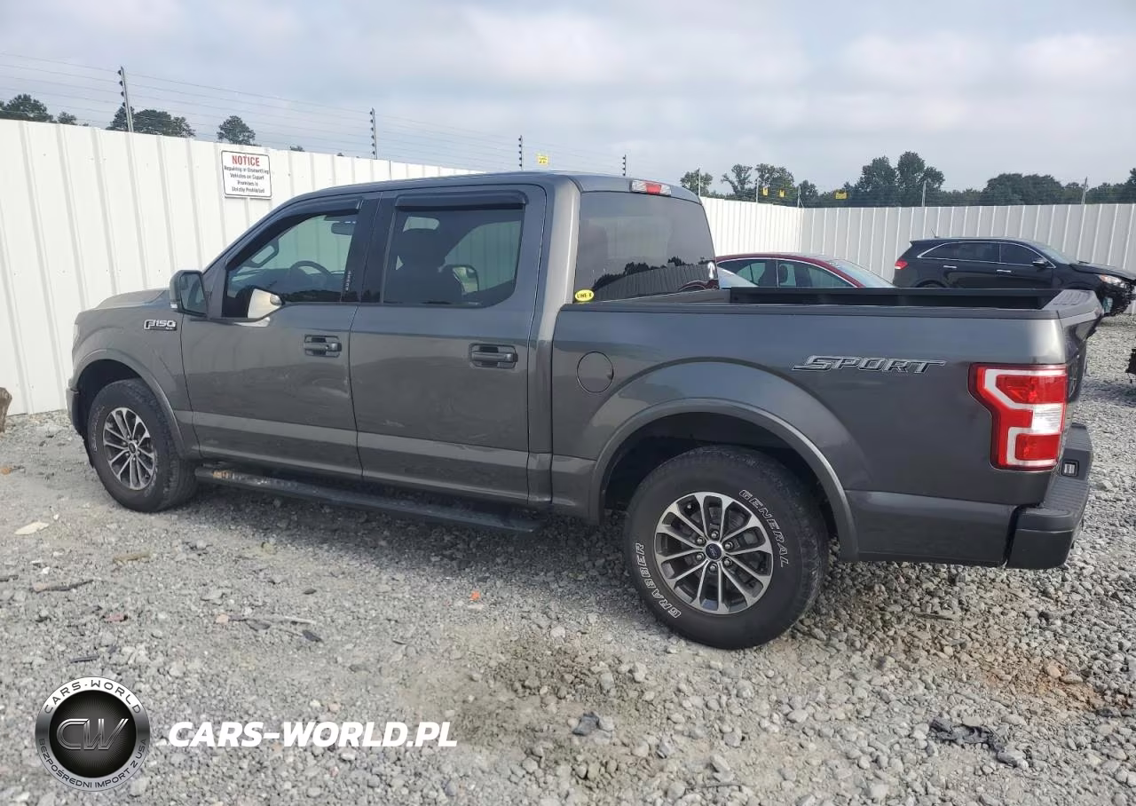2018 Ford F150 Supercrew VIN:1FTEW1CP0JFC59797 - 2