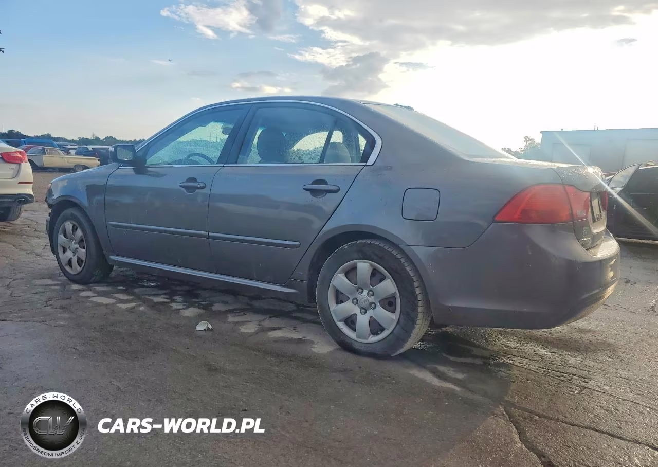 2009 Kia Optima Lx VIN:KNAGE228X95322883 - 2