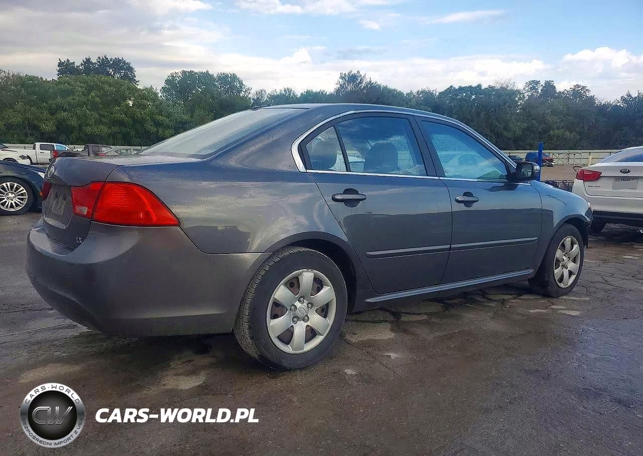 2009 Kia Optima Lx VIN:KNAGE228X95322883 - 3